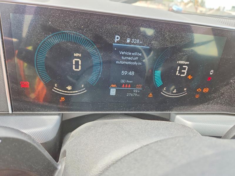 2025 Hyundai Sonata VIN KMHL64JAXSA482107 COPART salvage auction — FRONT END, Ca - Certificate Of Title, sold $9,400 on 2026-07-28 (photo 9)