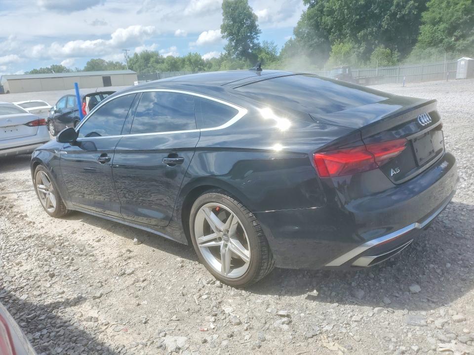 2021 Audi VIN WAUDACF55MA007123 COPART salvage auction — FRONT END, Tn - Salvage Certificate, sold $12,500 on 2026-07-02 (photo 2)