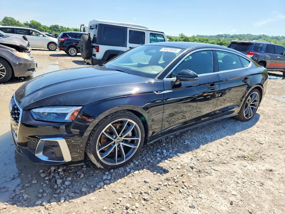 2023 Audi A5 VIN WAUFACF54PA058853 — COPART salvage auction photo