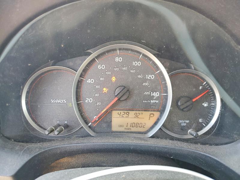2013 Toyota Yaris VIN JTDKTUD3XDD562806 COPART salvage auction — SIDE, Tn - Salvage Certificate, sold $1,800 on 2026-07-28 (photo 9)