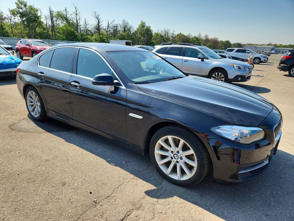 2014 BMW 5er VIN WBA5B3C55ED539252 COPART salvage auction — MINOR DENT/SCRATCHES, Ny - Certificate Of Title, sold $750 on 2026-07-27 (photo 4)