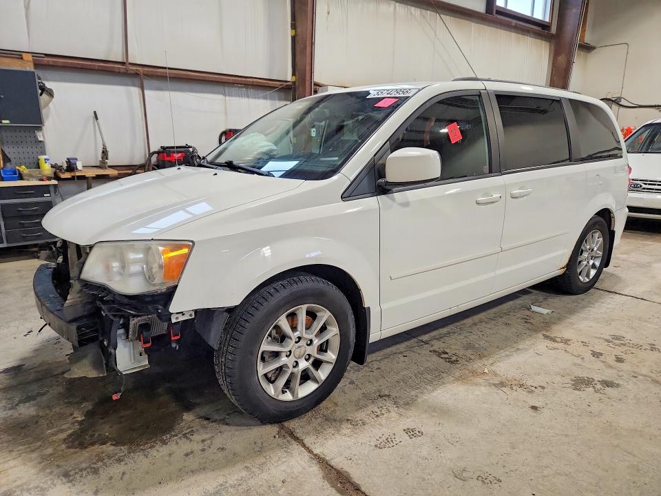 2013 Dodge VIN 2C4RDGEG7DR613075 COPART salvage auction — FRONT END, Ab - Bos - Salvage, sold $525 on 2026-07-02 (photo 1)