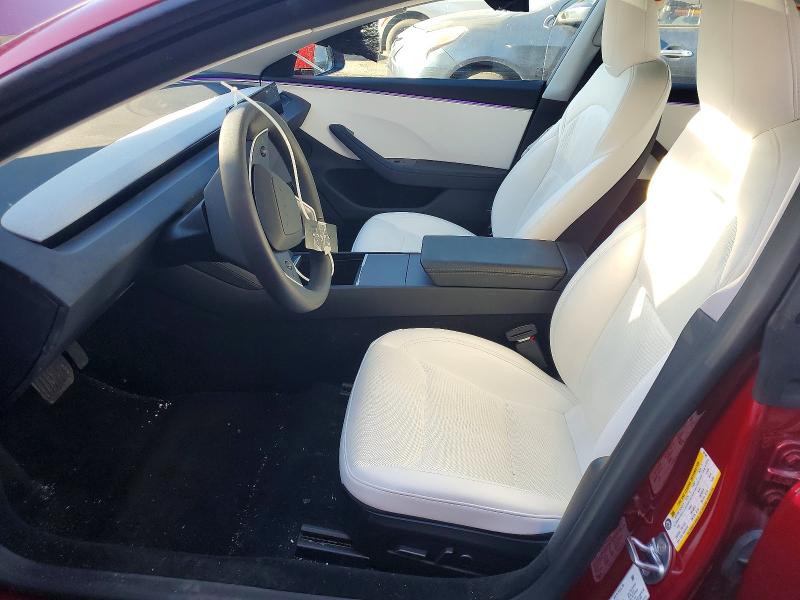 2025 Tesla Model 3 VIN 5YJ3E1EB6SF921528 COPART salvage auction — REAR END, Co - Salvage Title, sold $350 on 2026-07-28 (photo 7)