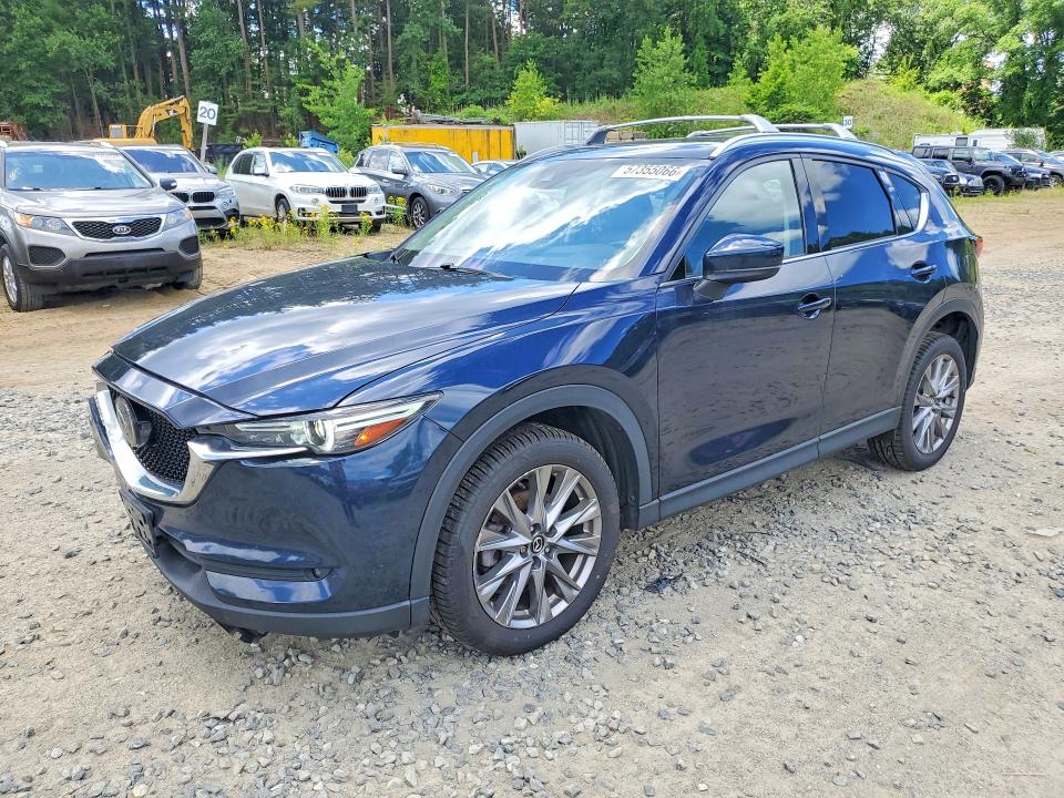 2021 Mazda Cx-5 VIN JM3KFBAY3M0476117 COPART salvage auction — FRONT END, Ma - Cert Of Title-Salvage, sold $7,100 on 2026-07-17 (photo 1)