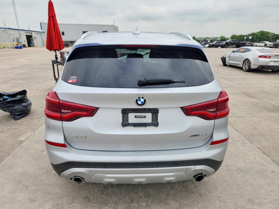 2020 BMW X3 VIN 5UXTY5C09LLT31790 COPART salvage auction — FRONT END, Tx - Salvage Vehicle Title, sold $3,600 on 2026-07-13 (photo 6)