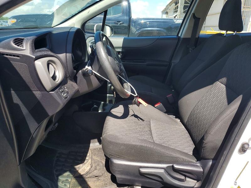 2014 Toyota Yaris VIN VNKKTUD3XEA000365 COPART salvage auction — FRONT END, Tx - Salvage Vehicle Title, sold $1,800 on 2026-07-07 (photo 7)