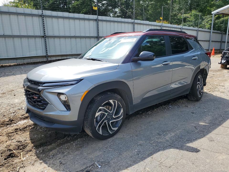 2025 Chevrolet Trailblazer VIN KL79MTSL7SB079837 COPART salvage auction — REAR END, Ga - Cert Of Title-Salvage, sold $7,800 on 2026-07-24 (photo 1)