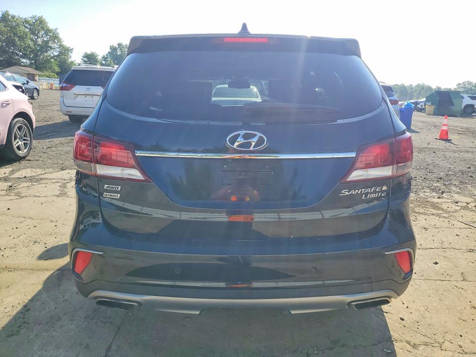 2017 Hyundai Santa fe VIN KM8SR4HF7HU249734 COPART salvage auction — SIDE, NJ - CERT OF TITLE-SALVAGE, sold $3,950 on 2026-07-13 (photo 6)