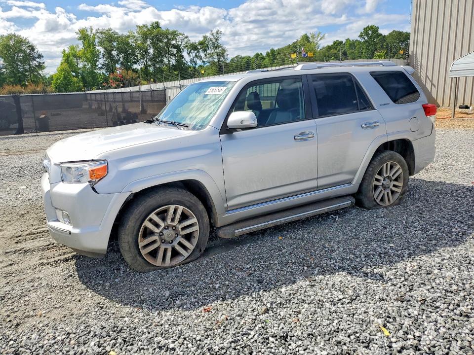 2011 Toyota 4runner VIN JTEBU5JR1B5076092 COPART salvage auction — FRONT END, SC - CERT OF TITLE-SALVAGE, sold $9,000 on 2026-07-22 (photo 1)