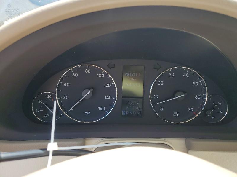 2006 Mercedes-benz C class VIN WDBRF92H96F795311 COPART salvage auction — REAR END, Nc - Salvage Certificate Of Title, sold $1,500 on 2026-07-23 (photo 9)