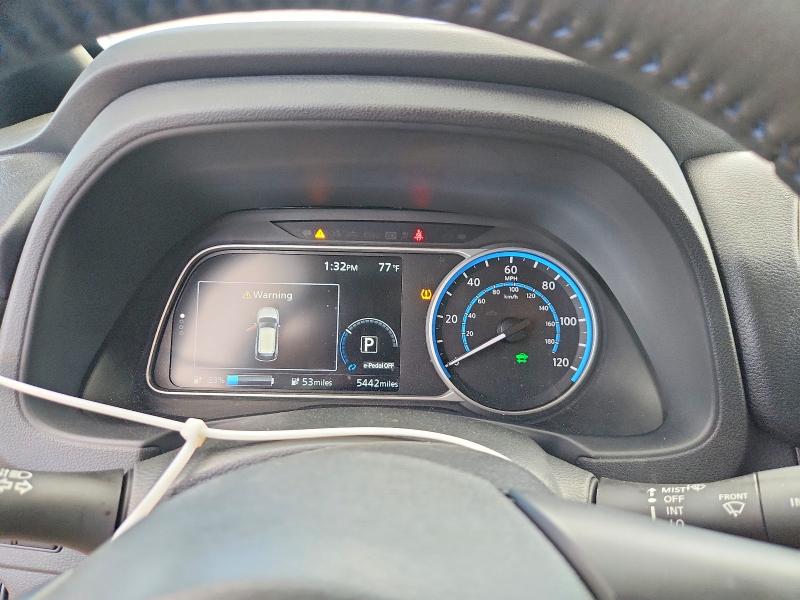 2025 Nissan Leaf VIN 1N4CZ1CV0SC557479 COPART salvage auction — UNDERCARRIAGE, Co - Salvage Title, sold $7,300 on 2026-07-20 (photo 9)