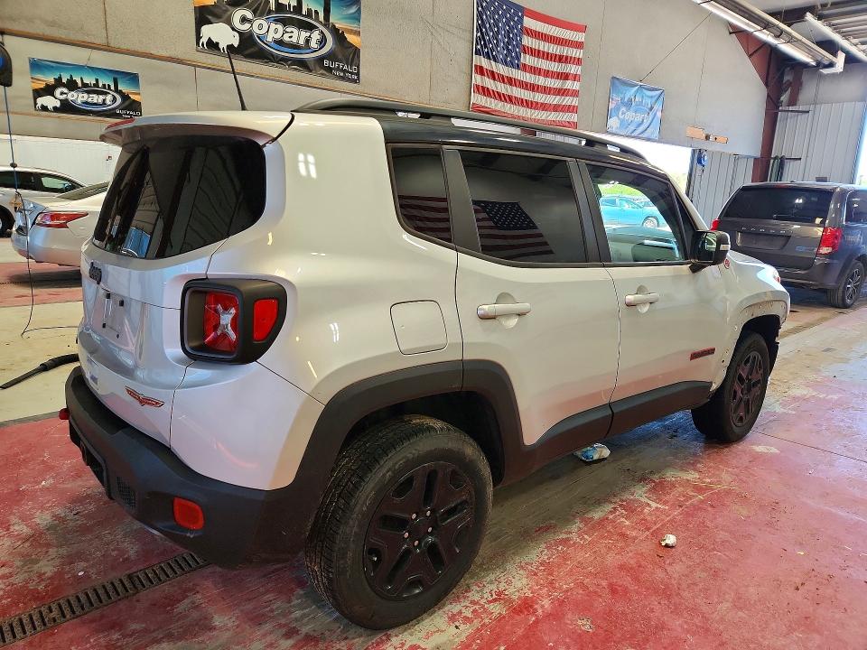 2018 Jeep VIN ZACCJBCBXJPJ01123 COPART salvage auction — FRONT END, NY - MV-907A SALVAGE CERTIFICATE, sold $525 on 2026-07-27 (photo 3)