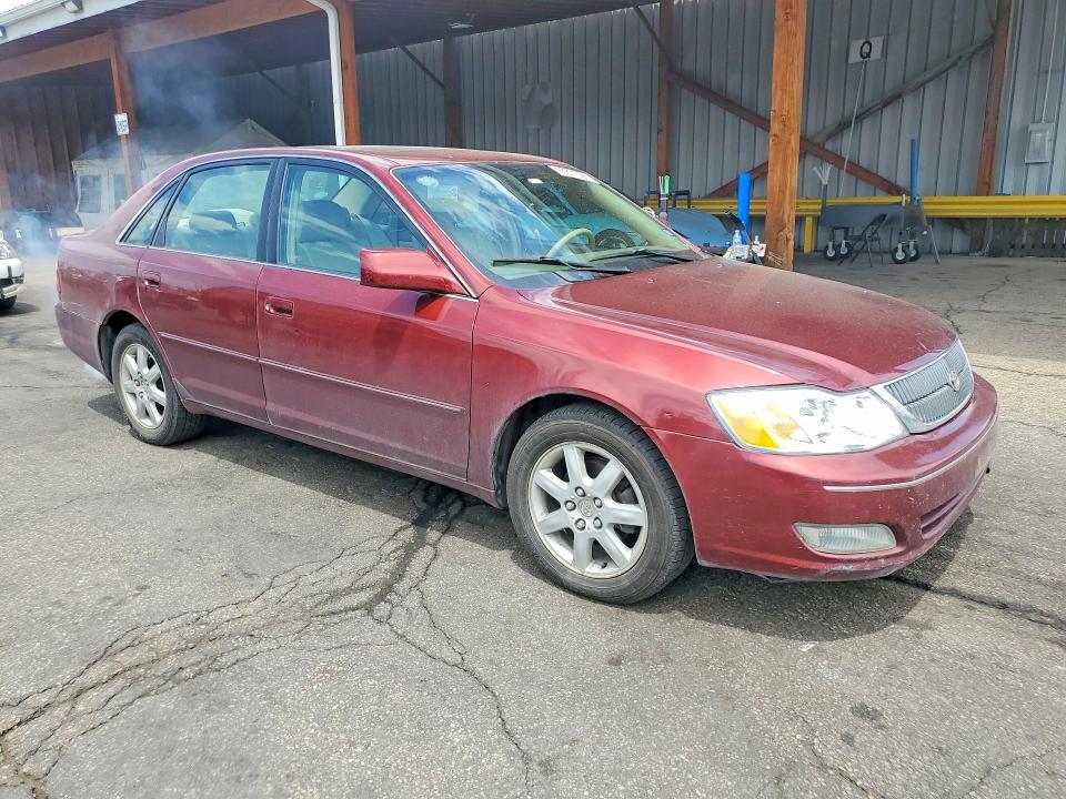 2000 Toyota Avalon VIN 4T1BF28BXYU093215 COPART salvage auction — MECHANICAL, Co - Bill Of Sale-Parts Only, sold $275 on 2026-07-09 (photo 4)