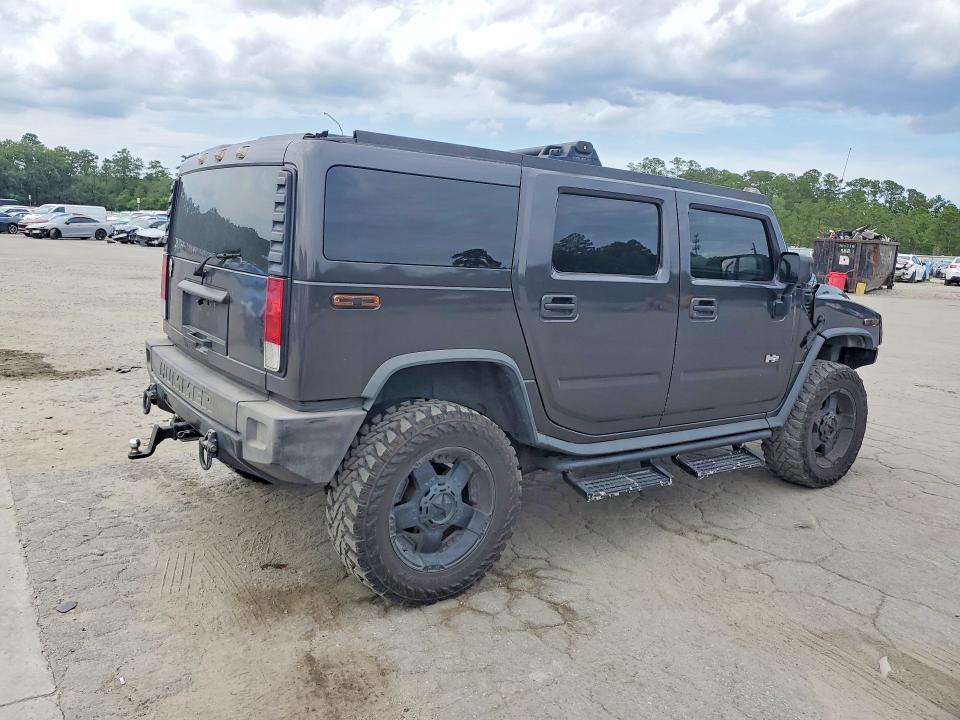 2005 Hummer H2 VIN 5GRGN23U25H100375 COPART salvage auction — WATER/FLOOD, GA - CERT OF TITLE-FLOOD SALVAGE, sold $2,800 on 2026-07-09 (photo 3)