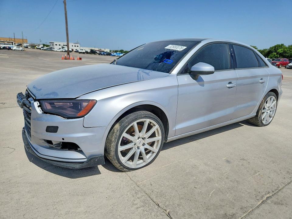2015 Audi A3 VIN WAUACGFF9F1092399 COPART salvage auction — FRONT END, Tx - Certificate Of Title, sold $850 on 2026-08-31 (photo 1)