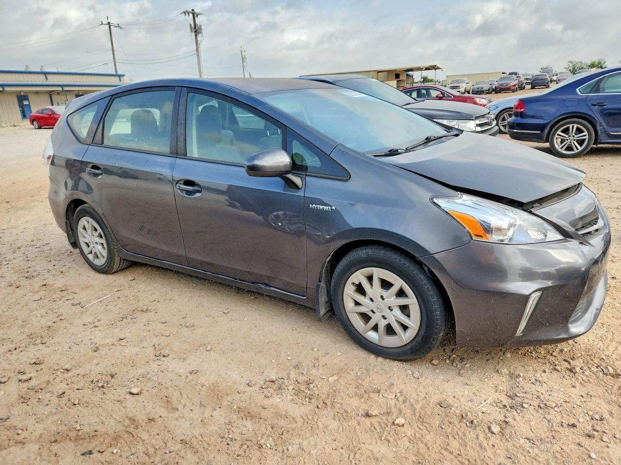 2012 Toyota Prius V VIN JTDZN3EUXC3042779 COPART salvage auction — Front End, PA - CERT OF TITLE, sold $1,200 on 2026-07-02 (photo 4)