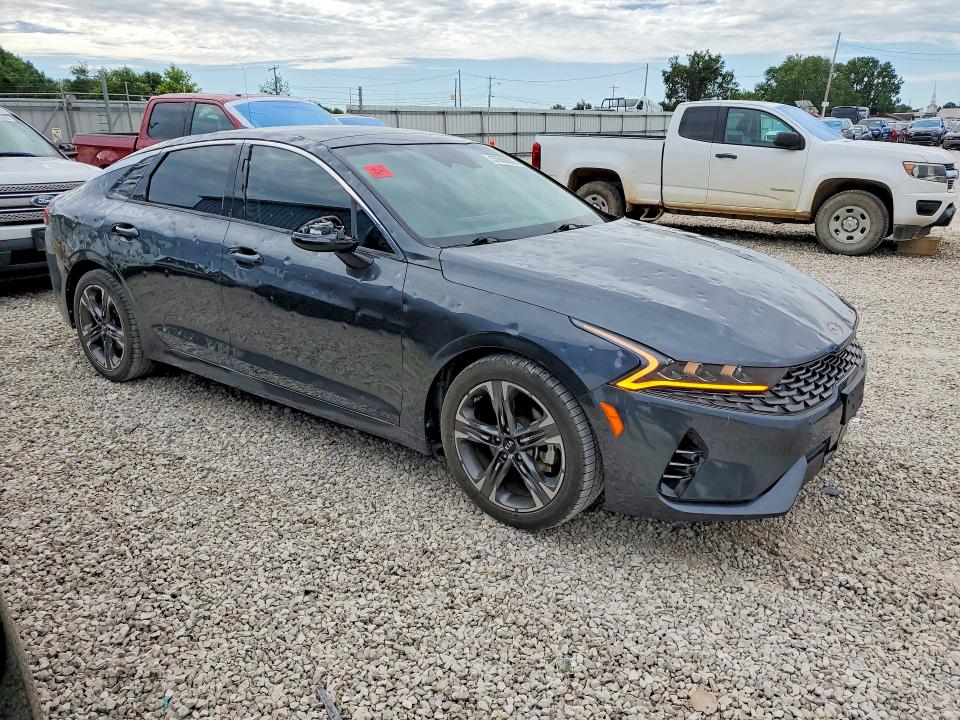 2021 Kia K5 VIN 5XXG34J26MG008590 COPART salvage auction — HAIL, Mo - Certificate Of Title (P), sold $4,750 on 2026-07-06 (photo 4)