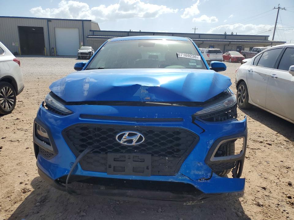 2019 Hyundai VIN KM8K12AA7KU230604 COPART salvage auction — FRONT END, Tx - Salvage Vehicle Title, sold $2,850 on 2026-07-02 (photo 5)