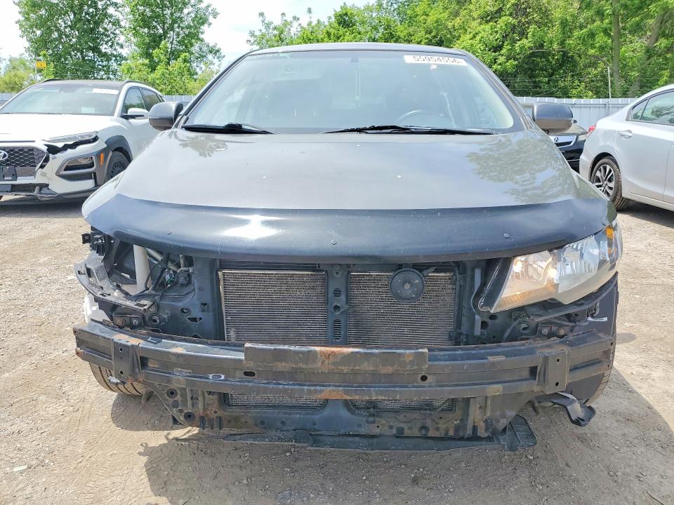 2013 Kia Forte VIN KNAFU4A23D5724664 COPART salvage auction — FRONT END, On - Permit No Brand - Unfit, sold $150 on 2026-07-23 (photo 5)