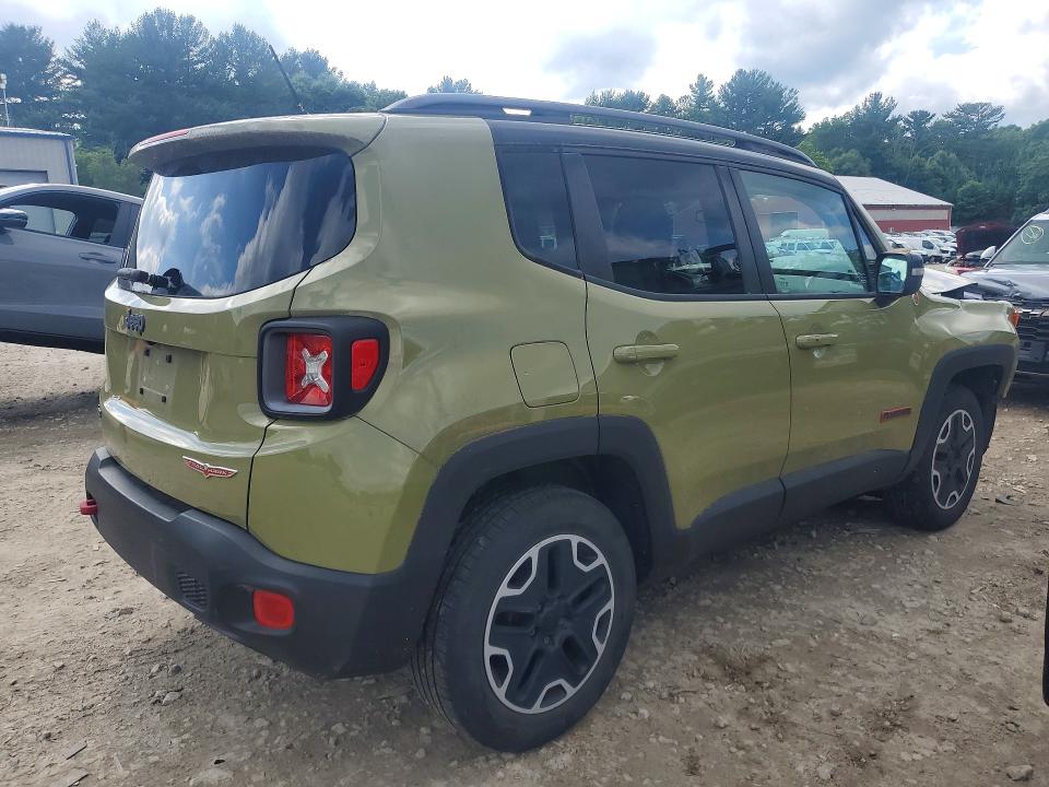 2015 Jeep Renegade VIN ZACCJBCT5FPB93017 COPART salvage auction — FRONT END, Ma - Cert Of Title-Reconstrctd Coll, sold $800 on 2026-07-09 (photo 3)