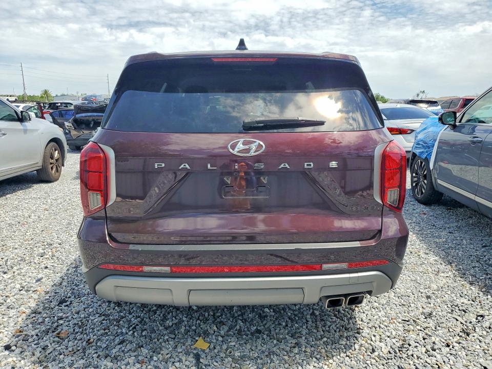2023 Hyundai Palisade VIN KM8R24GE5PU513821 COPART salvage auction — FRONT END, Fl - Certificate Of Destruction, sold $1,850 on 2026-07-24 (photo 6)
