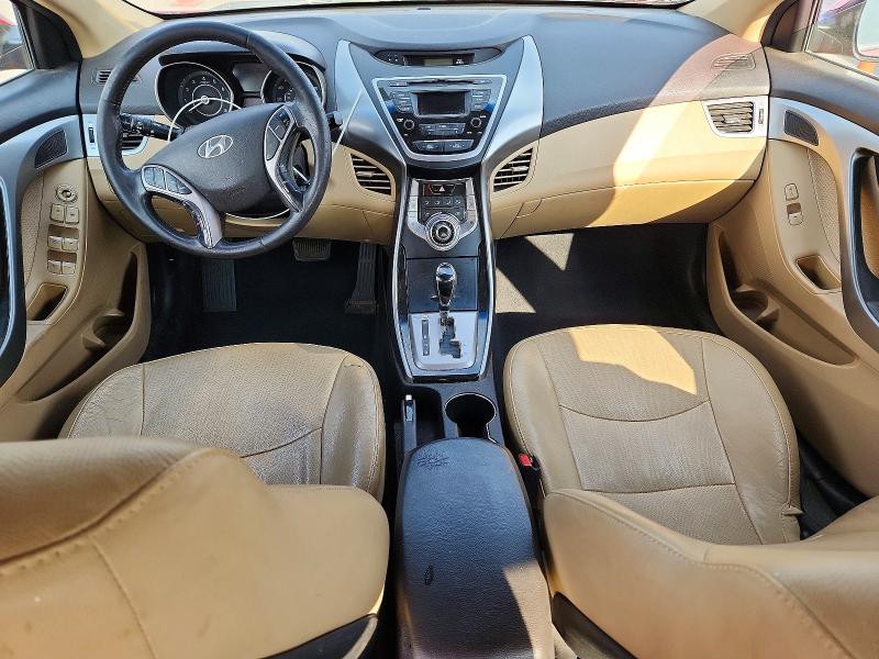 2013 Hyundai Elantra VIN 5NPDH4AE7DH382418 COPART salvage auction — FRONT END, Nm - Cert Of Title-Salvage, sold $2,250 on 2026-07-09 (photo 8)
