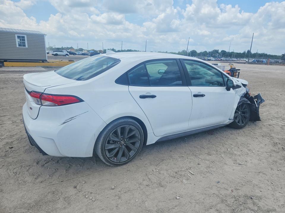 2024 Toyota Corolla VIN 5YFS4MCE9RP191433 COPART salvage auction — FRONT END, Fl - Certificate Of Destruction, sold $1,700 on 2026-07-23 (photo 3)