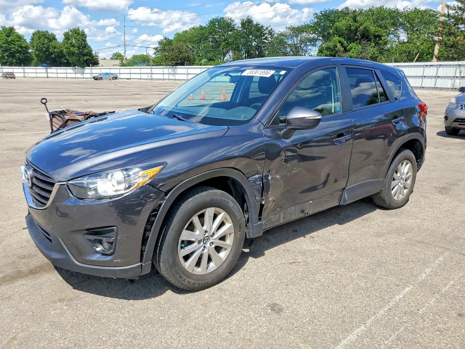 2016 Mazda VIN JM3KE4CY8G0632779 COPART salvage auction — FRONT END, Oh - Cert Of Title-Salvage, sold $2,650 on 2026-07-06 (photo 1)