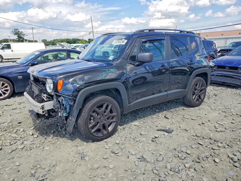 2021 Jeep VIN ZACNJDBB6MPN28440 COPART salvage auction — FRONT END, Nj - Cert Of Title-Salvage, sold $4,300 on 2026-07-08 (photo 1)