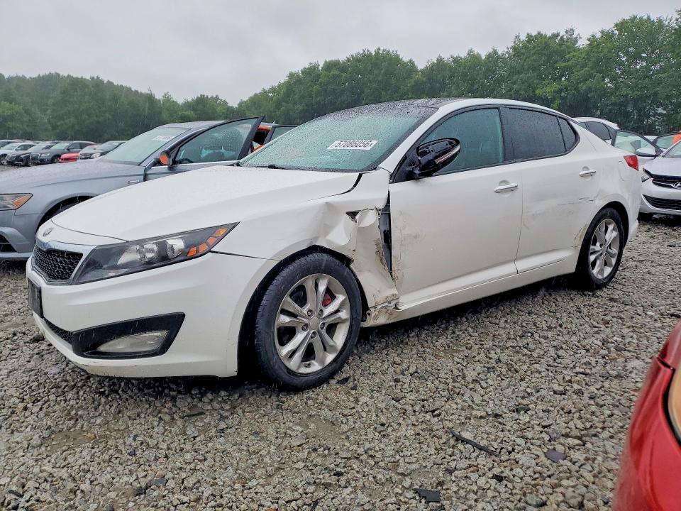 2013 Kia VIN 5XXGN4A78DG220638 COPART salvage auction — FRONT END, Ma - Cert Of Title-Reconstrctd Coll, sold $775 on 2026-07-06 (photo 1)