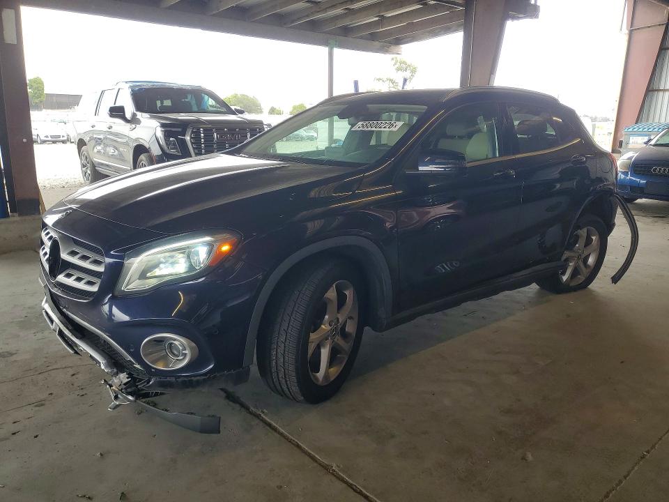 2018 Mercedes-benz Gla-class VIN WDCTG4GB8JJ448662 COPART salvage auction — REAR END, CA - SALVAGE CERTIFICATE, sold $3,450 on 2026-07-27 (photo 1)