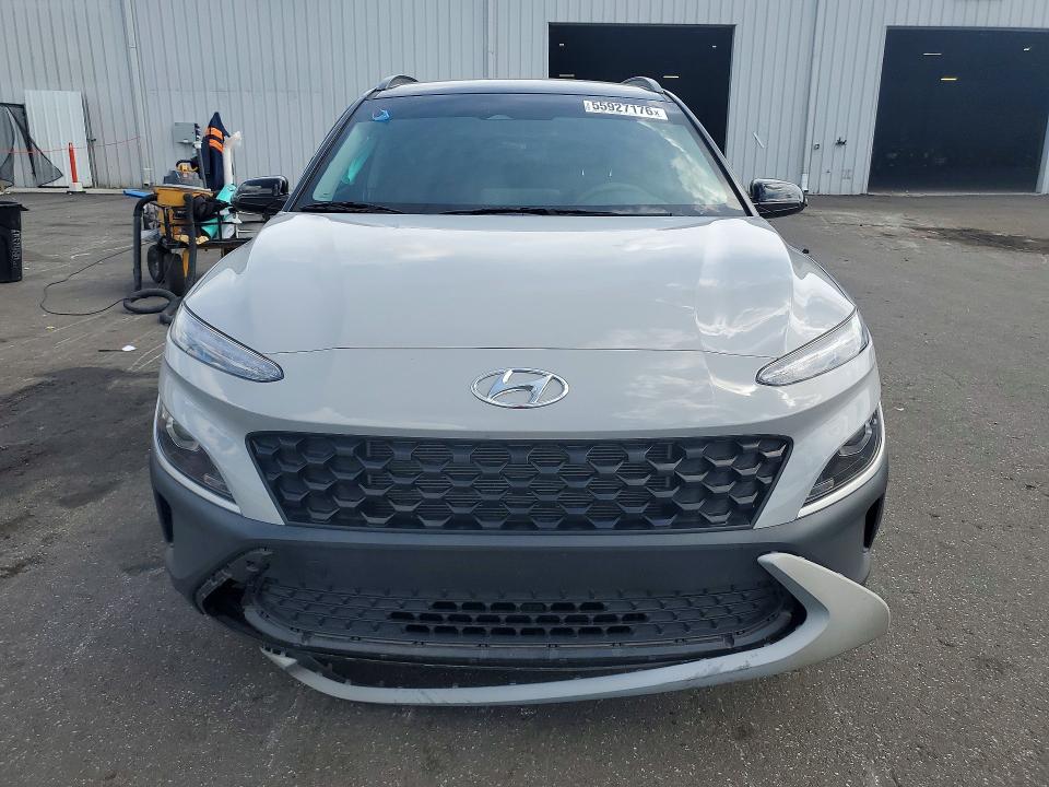 2023 Hyundai VIN KM8K62AB7PU947571 COPART salvage auction — SIDE, Fl - Cert Of Title Slvg Rebuildable, sold $3,050 on 2026-07-15 (photo 5)