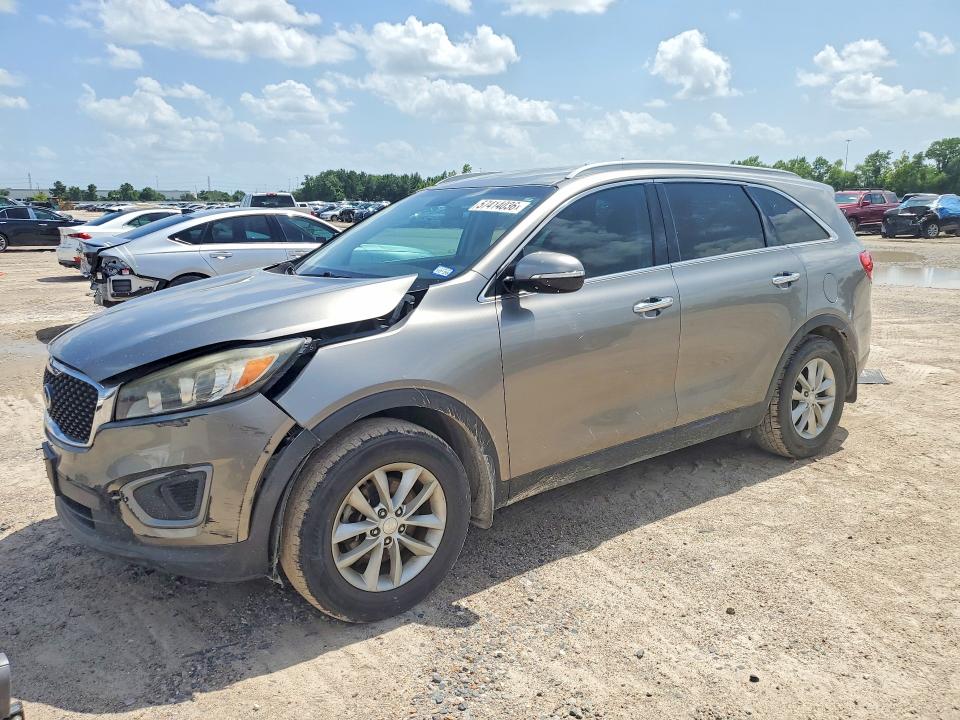 2016 Kia Sorento VIN 5XYPG4A33GG056464 COPART salvage auction — FRONT END, Tx - Certificate Of Title, sold $2,500 on 2026-07-02 (photo 1)