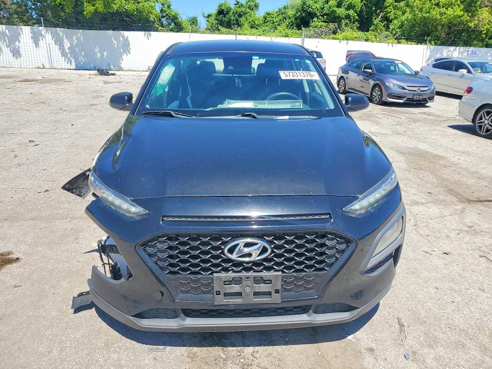 2019 Hyundai Kona VIN KM8K1CAA6KU283610 COPART salvage auction — FRONT END, Mo - Salvage Certificate Of Title, sold $850 on 2026-07-24 (photo 5)