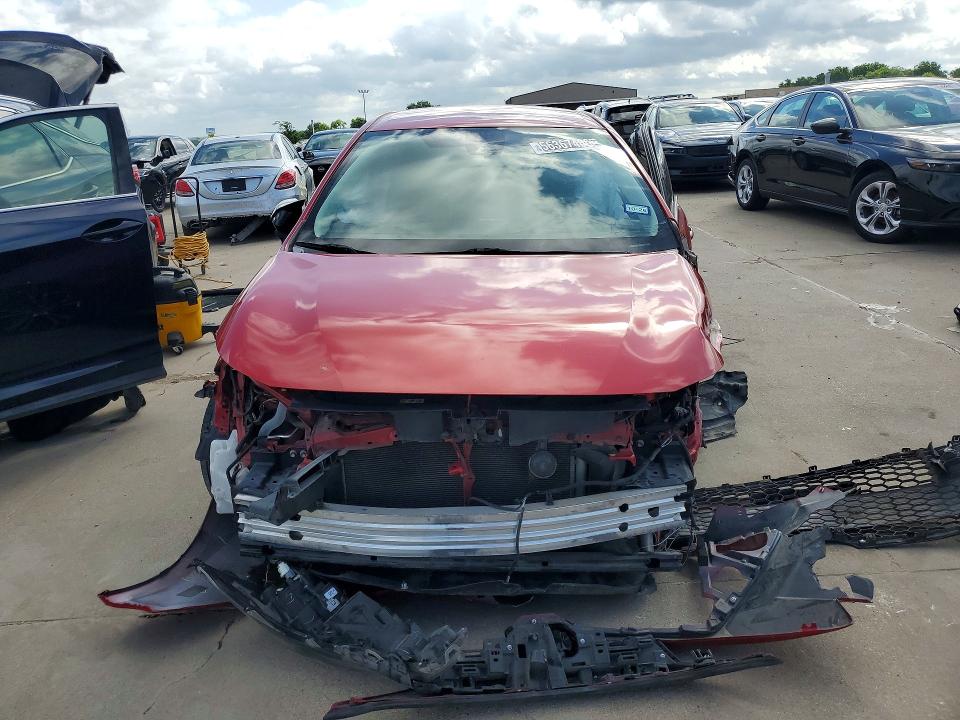 2021 Toyota Corolla VIN 5YFEPMAE5MP261512 COPART salvage auction — FRONT END, TX - CERTIFICATE OF TITLE, sold $750 on 2026-07-16 (photo 5)