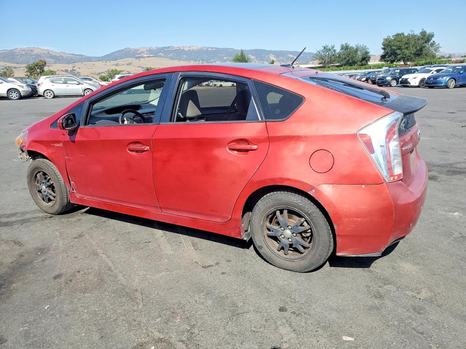 2012 Toyota Prius VIN JTDKN3DU1C1544157 COPART salvage auction — FRONT END, Ca - Salvage Certificate, sold $675 on 2026-07-14 (photo 2)