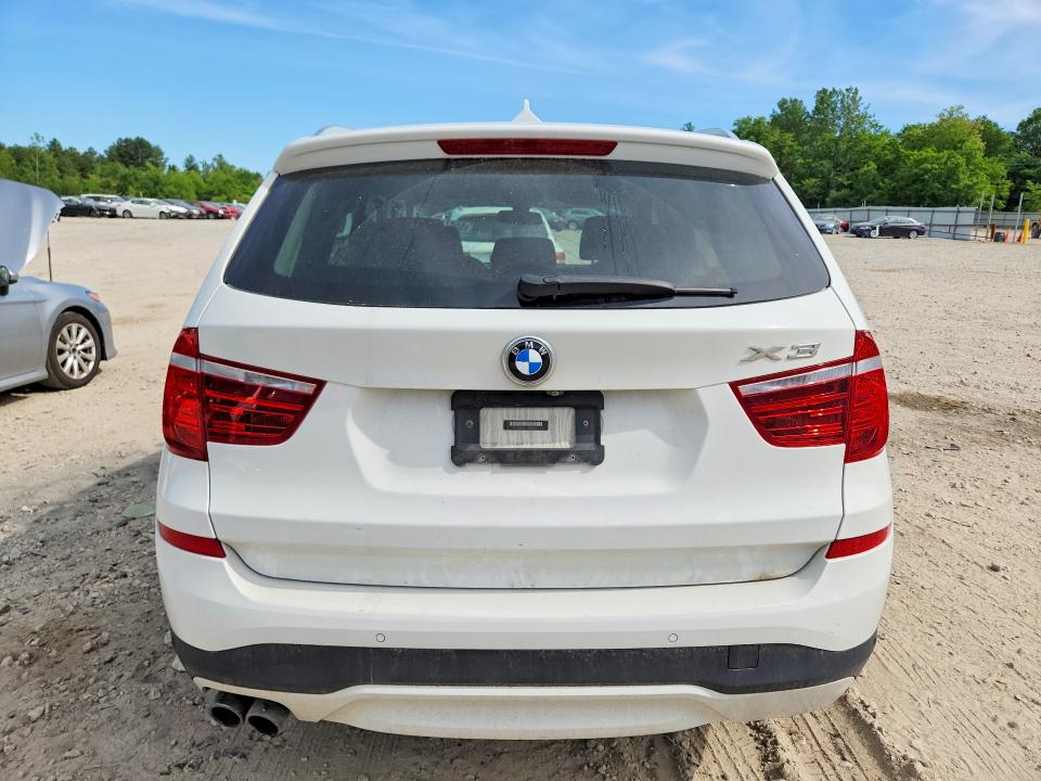 2016 BMW VIN 5UXWX9C57G0D81956 COPART salvage auction — FRONT END, Ma - Cert Of Title-Reconstrctd Coll, sold $1,600 on 2026-07-13 (photo 6)