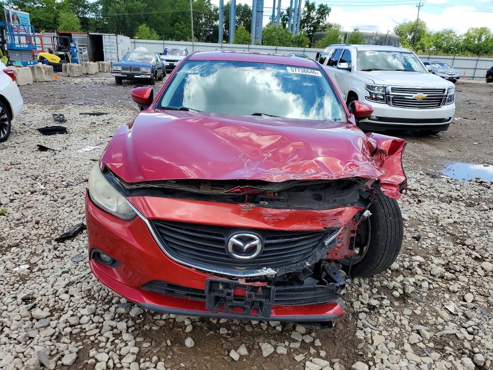 2014 Mazda VIN JM1GJ1V60E1134734 COPART salvage auction — FRONT END, Il - Salvage Certificate, sold $700 on 2026-07-29 (photo 5)