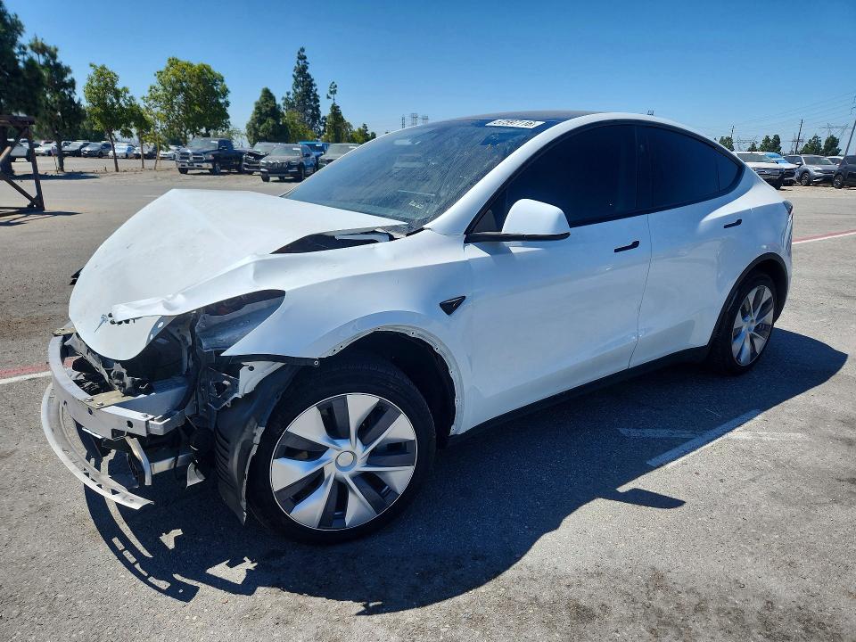 2024 Tesla VIN 7SAYGDED3RF047901 COPART salvage auction — FRONT END, Ca - Salvage Certificate, sold $10,100 on 2026-07-21 (photo 1)