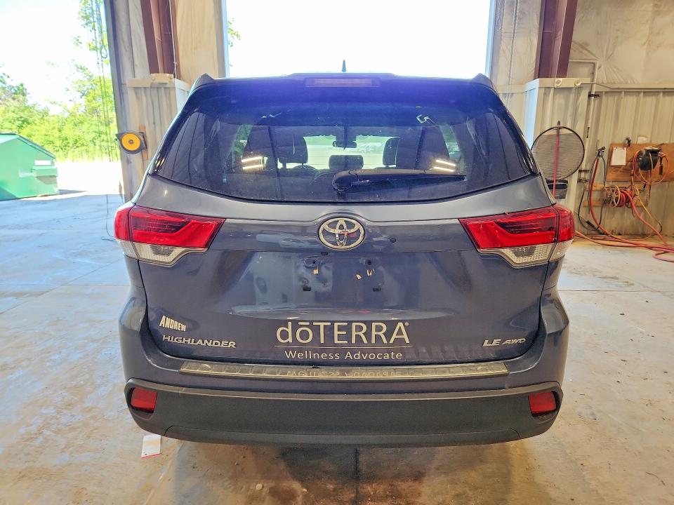 2019 Toyota VIN 5TDBZRFH7KS918800 COPART salvage auction — FRONT END, Salvage Title, sold $8,200 on 2026-07-15 (photo 6)