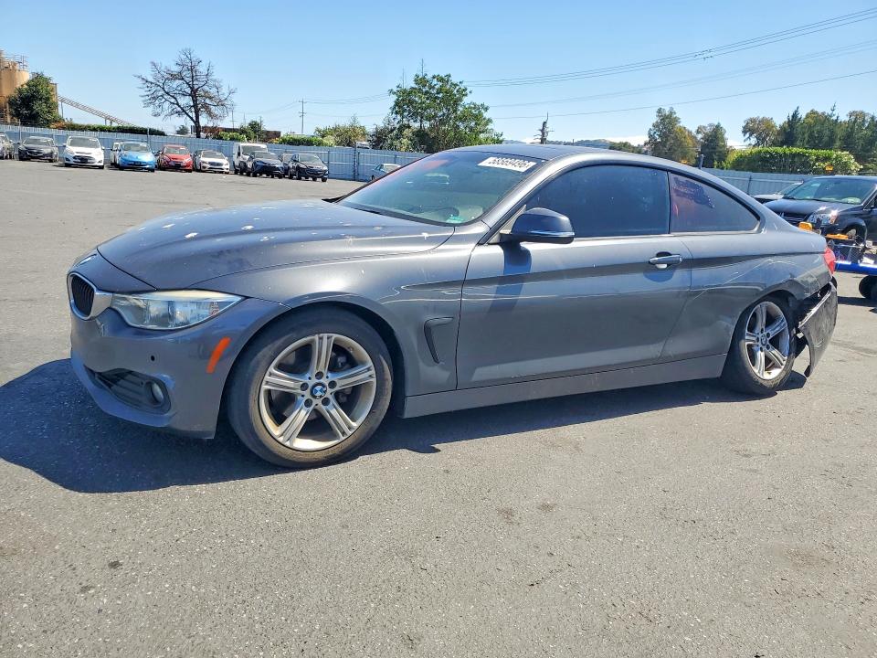 2015 BMW 4 series VIN WBA3N7C52FK224590 COPART salvage auction — UNDERCARRIAGE, Ca - Salvage Certificate, sold $1,750 on 2026-07-09 (photo 1)