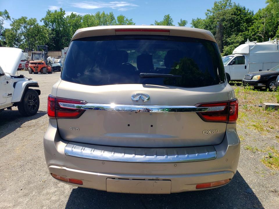 2023 Infiniti Qx80 VIN JN8AZ2AC3P9490300 COPART salvage auction — FRONT END, Fl - Certificate Of Destruction, sold $14,800 on 2026-07-28 (photo 6)