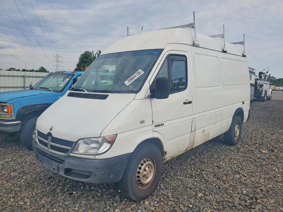 2004 Sprinter 2500 sprin VIN WD2PD644645680660 COPART salvage auction — MINOR DENT/SCRATCHES, Nj - Cert Of Title-Salvage (P), sold $925 on 2026-07-21 (photo 1)