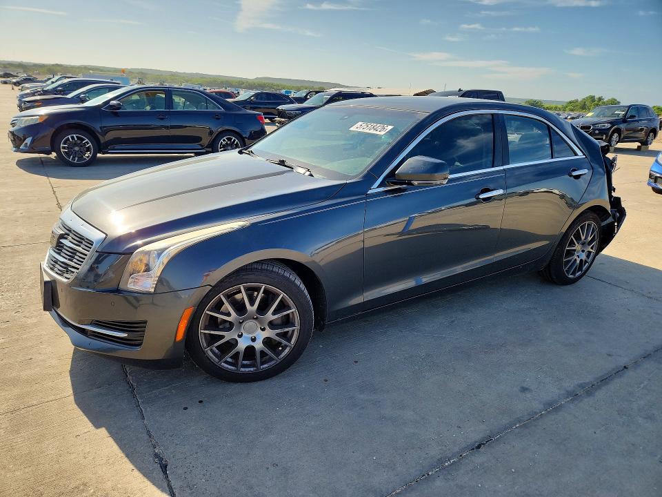 2015 Cadillac Ats VIN 1G6AB5RX3F0102206 COPART salvage auction — REAR END, Tx - Salvage Vehicle Title, sold $1,500 on 2026-07-09 (photo 1)