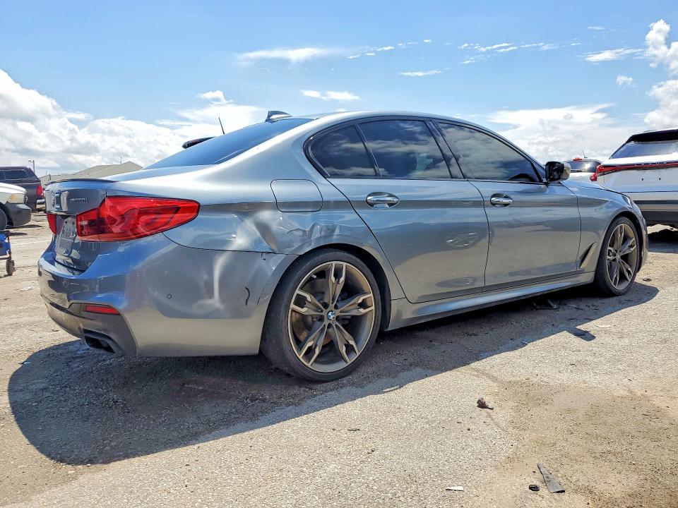2018 BMW M5 VIN WBAJB9C5XJB035853 COPART salvage auction — REAR END, Il - Certificate Of Title, sold $13,200 on 2026-07-27 (photo 3)