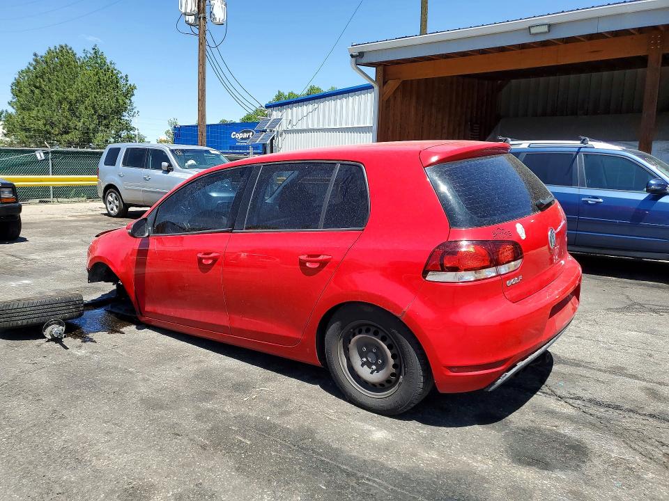 2010 Volkswagen Golf VIN WVWDB7AJ7AW090256 COPART salvage auction — FRONT END, CO - PUBLIC - SALVAGE TITLE (P), sold $275 on 2026-07-23 (photo 2)