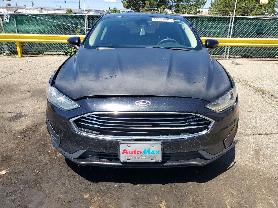 2020 Ford Fusion VIN 3FA6P0HD8LR147822 COPART salvage auction — FRONT END, Nm - Certificate Of Title, sold $1,700 on 2026-07-23 (photo 5)