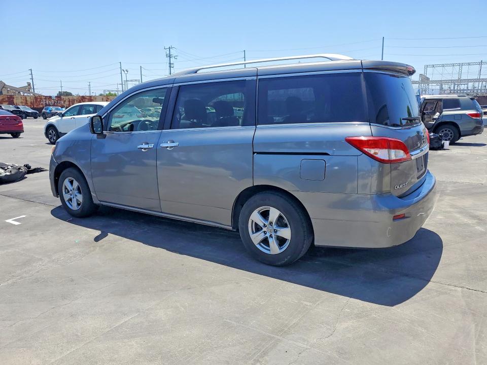 2016 Nissan VIN JN8AE2KP1G9156439 COPART salvage auction — UNDERCARRIAGE, CA - SALVAGE CERTIFICATE, sold $475 on 2026-07-29 (photo 2)