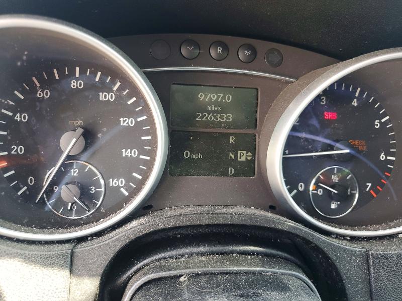 2007 Mercedes-benz M-klasse VIN 4JGBB86E47A201937 COPART salvage auction — NORMAL WEAR, Ma - Cert Of Title-Reconstrctd Coll, sold $400 on 2026-07-09 (photo 9)