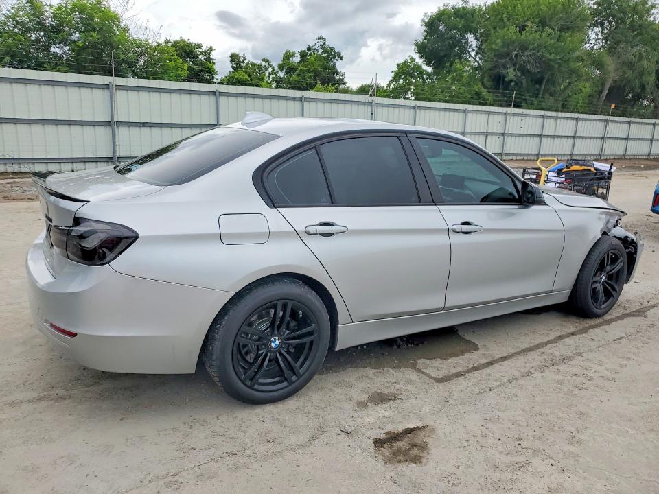 2013 BMW 3 series VIN WBA3B5G51DNS04933 COPART salvage auction — FRONT END, Tx - Salvage Vehicle Title, sold $975 on 2026-07-14 (photo 3)